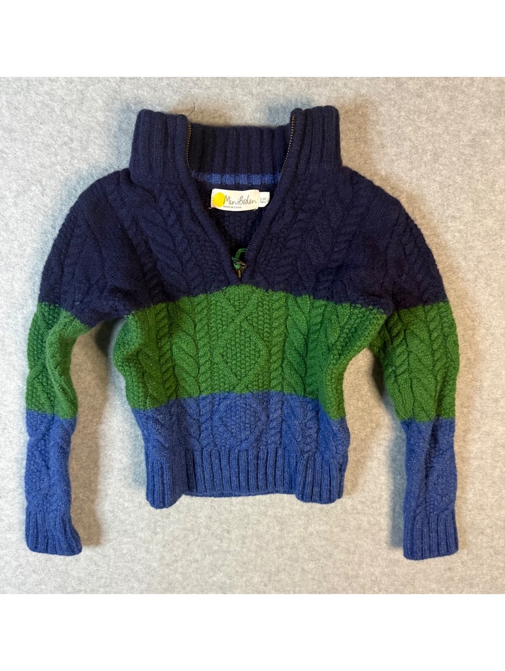 Mini Boden Wool Sweater Size 2-3